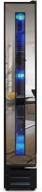 🍷 vinotemp vt-7bmsl-fe mirrored black 7-bottle wine refrigerator cooler - one size логотип