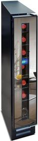 img 2 attached to 🍷 Vinotemp VT-7BMSL-FE Mirrored Black 7-Bottle Wine Refrigerator Cooler - One Size