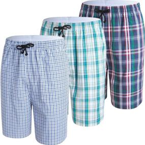 img 4 attached to JINSHI Men's Pajama Sleep Cargo Lounge Wear and Sleep & Lounge Clothing