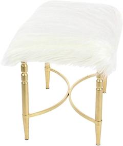 img 1 attached to Deco 79 84269 Stool White