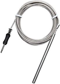 img 4 attached to 🔪 Inkbird Stainless Steel Replacement Probe for IRF-4S and IBBQ-4T Wireless Waterproof Digital Cooking Meat Thermometer (Single Oven Probe)