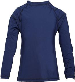 img 4 attached to 🌞 Stay Protected in Style: Carpe Summer Boys' UPF 50+ Long Sleeve Rash Guard Shirt!