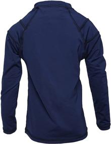 img 3 attached to 🌞 Stay Protected in Style: Carpe Summer Boys' UPF 50+ Long Sleeve Rash Guard Shirt!