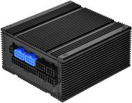 💡 silverstone sst-nj450-sxl: ultimate 100% fanless modular sfx-l 450w psu - efficient & silent power supply logo