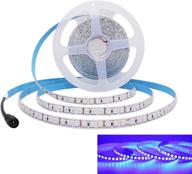 💡 enhance your space with joylit 12v blue led strip lights - 16.4ft/5m 600leds, cuttable & flexible tape lighting for bedroom, desk, club, bar, cabinet decoration логотип