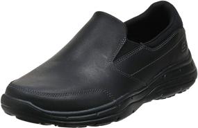 img 4 attached to Skechers Glides Calculous Slip Loafer Men's Shoes and Loafers & Slip-Ons