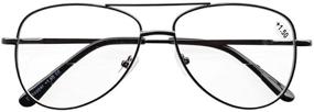 img 3 attached to 👓 Eyekepper Pilot Bifocal Readers: Premium Polycarbonate Lens Spring Temple Bifocal Reading Glasses