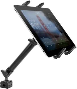 img 2 attached to Держатель для планшета Arkon Heavy Duty Tablet Headrest Mount: максимальная стабильность для Apple iPad Air 2, iPad Pro, iPad 4 3 2 - 10-дюймовое крепление на подголовник.