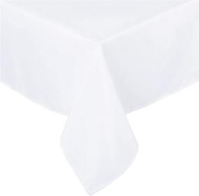 img 4 attached to Uxcell Rectangle Tablecloth Polyester Waterproof