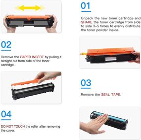 img 2 attached to 🖨️ LxTek Compatible Toner Cartridge Replacement for HP 30A CF230A 30X CF230X - Laserjet Pro MFP M203dw M227fdw M227fdn M203d M203dn M227sdn M227 M203 Printer (Black, 2-Pack)