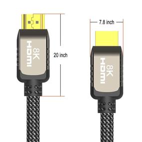 img 1 attached to HDMI Cable 48Gbps 6 6FT 120Hz