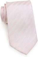 👔 monochromatic microfiber striped necktie by bows n ties logo