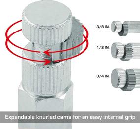 img 1 attached to 🔧 Hautmec Набор внутренних трубных ключей: Безусиленное сцепление трубных ниппелей с PL0031