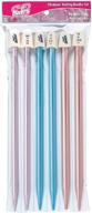 🧶 silvalume 11193: straight, 10-inch knitting needles – superior quality for precision crafting logo