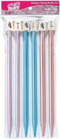 img 1 attached to 🧶 Silvalume 11193: Straight, 10-Inch Knitting Needles – Superior Quality for Precision Crafting