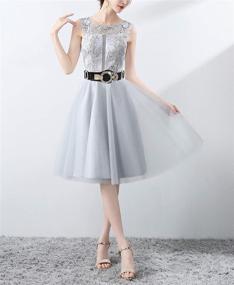 img 3 attached to Stretch Women Luxury Rhinestone Amiveil Women's Accessories and Belts