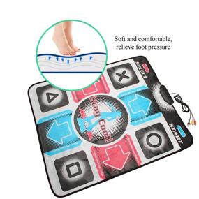 img 3 attached to 🎮 OSTENT USB RCA Non-Slip Dancing Step Dance Mat Pad: Perfect for PC, TV, and Video Games