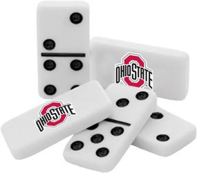 img 2 attached to NCAA State Buckeyes Dominoes by MasterPieces: Unleash Your Team Spirit in a Game of Skill and Strategy!