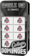 ncaa state buckeyes dominoes by masterpieces: unleash your team spirit in a game of skill and strategy! logo