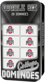 img 3 attached to NCAA State Buckeyes Dominoes by MasterPieces: Unleash Your Team Spirit in a Game of Skill and Strategy!