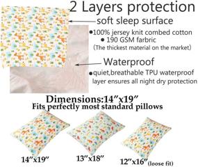img 1 attached to Waterproof Pillowcase Zippered Protector Knlpruhk
