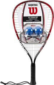 img 1 attached to Game-Changing Wilson Racquetball All Gear Set: Dominate the Court with Confidence
