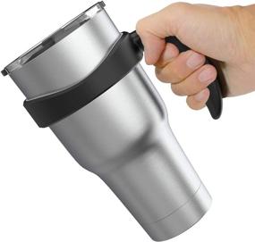 img 1 attached to Enhance Your ALAFAT Tumbler Experience with the Rambler Cooler and Handle Combo