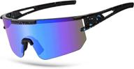 🕶️ zemfay polarized sports sunglasses for men and women, uv protection cycling glasses for outdoor activities logo