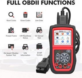img 2 attached to Enhanced Autel AL539B OBD2 Scanner: 3-in-1 Code Reader, Battery Tester, Avometer for 12 Volts Batteries, Advanced OBDII Diagnosis and Circuit Starting &amp; Charging Systems Test