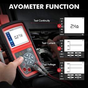 img 1 attached to Enhanced Autel AL539B OBD2 Scanner: 3-in-1 Code Reader, Battery Tester, Avometer for 12 Volts Batteries, Advanced OBDII Diagnosis and Circuit Starting &amp; Charging Systems Test