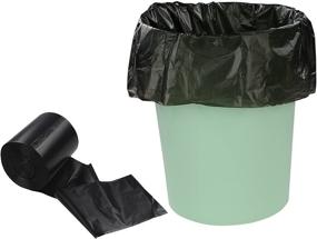 img 4 attached to 🗑️ Eagrye 2.5 Gallon Black Trash Can Liners - 170 Counts