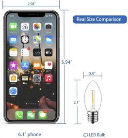 img 3 attached to 🕯️ Waterproof Replacement Candelabra Equivalent - ISOptox Enhanced for SEO