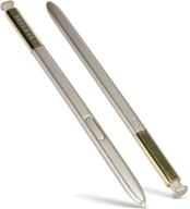 🖋️ стилус-ручка galaxy note 5 (boxwave, 2 шт.) - силиконовый наконечник, точная золотая стилус-ручка champagne gold для samsung galaxy note 5 логотип