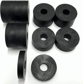 img 3 attached to 🔧 8mm Rubber Spacers Standoff Washers (10 Pack) - 4 x 15mm, 4 x 10mm, 2 x 5mm: Versatile and Durable