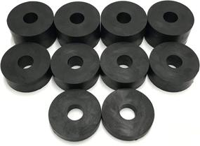 img 4 attached to 🔧 8mm Rubber Spacers Standoff Washers (10 Pack) - 4 x 15mm, 4 x 10mm, 2 x 5mm: Versatile and Durable