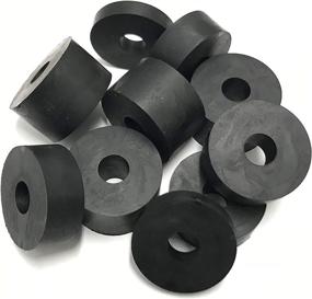 img 2 attached to 🔧 8mm Rubber Spacers Standoff Washers (10 Pack) - 4 x 15mm, 4 x 10mm, 2 x 5mm: Versatile and Durable