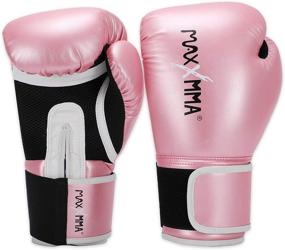 img 2 attached to 🥊 MaxxMMA Pro Style Boxing Gloves - Unisex Training Heavy Bag Fitness Mitts for Muay Thai, Kickboxing, Sparring, Punching Bagwork, Fight Gloves