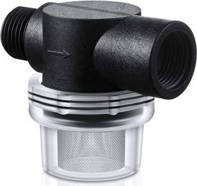 img 4 attached to 🚰 Twist-On RV Water Pump Strainer Filter, 1/2 Inch Pipe Strainer Replacement Compatible with WFCO or Shurflo Pumps