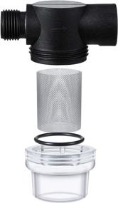 img 2 attached to 🚰 Twist-On RV Water Pump Strainer Filter, 1/2 Inch Pipe Strainer Replacement Compatible with WFCO or Shurflo Pumps