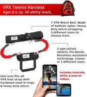 🎾 maximize performance with vpx tennis swing trainer: boost power, ball velocity, shot accuracy, serve speed, forehand, backhand, slice & racket torque in men, women, boys, girls, and kids logo