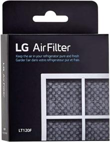 img 2 attached to 🌬️ LG 6-Month Fresh Air Filter Replacement (LT120F) for Refrigerators - 1 Count, White