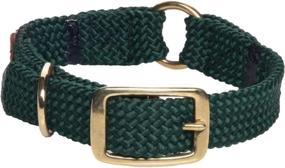 img 1 attached to Mendota USA Dog Collar - Center Ring - Durable Pet Braid Collar