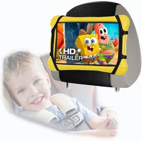 img 4 attached to 📱 HOZOMT Universal Headrest Tablet Holder: Perfect Car Backseat Entertainment Solution for Kids, Compatible with Kindle/Fire HD & More 6.5"~10.9" Electronic Devices