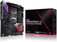 asus rog rampage vi extreme encore: x299 lga 2066 e-atx игровая материнская плата для процессоров intel core x-series, оснащенная подсветкой aura sync rgb логотип