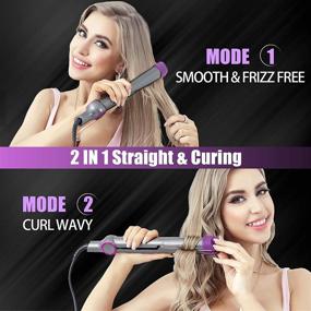 img 1 attached to Skymore Straightener Professional Anti Frizz Suitable