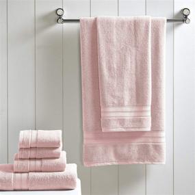 img 3 attached to 🛀 Amrapur Overseas 6-Piece SpunLoft Towel Set, 27 in x 54 in, Blush - Luxurious and Soft Bath Towels for a Blissful Experience