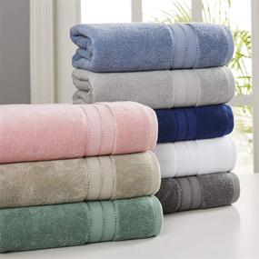 img 1 attached to 🛀 Amrapur Overseas 6-Piece SpunLoft Towel Set, 27 in x 54 in, Blush - Luxurious and Soft Bath Towels for a Blissful Experience