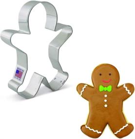 img 4 attached to Happy Gingerbread Man Cookie Cutter