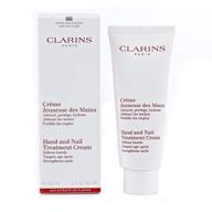 🙌 clarins hand & nail treatment cream: ultimate care for hands and nails, 100ml/3.5oz logo