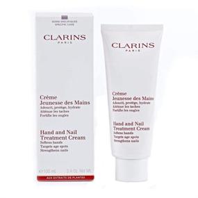 img 4 attached to 🙌 Clarins Hand & Nail Treatment Cream: Ultimate Care for Hands and Nails, 100ml/3.5oz